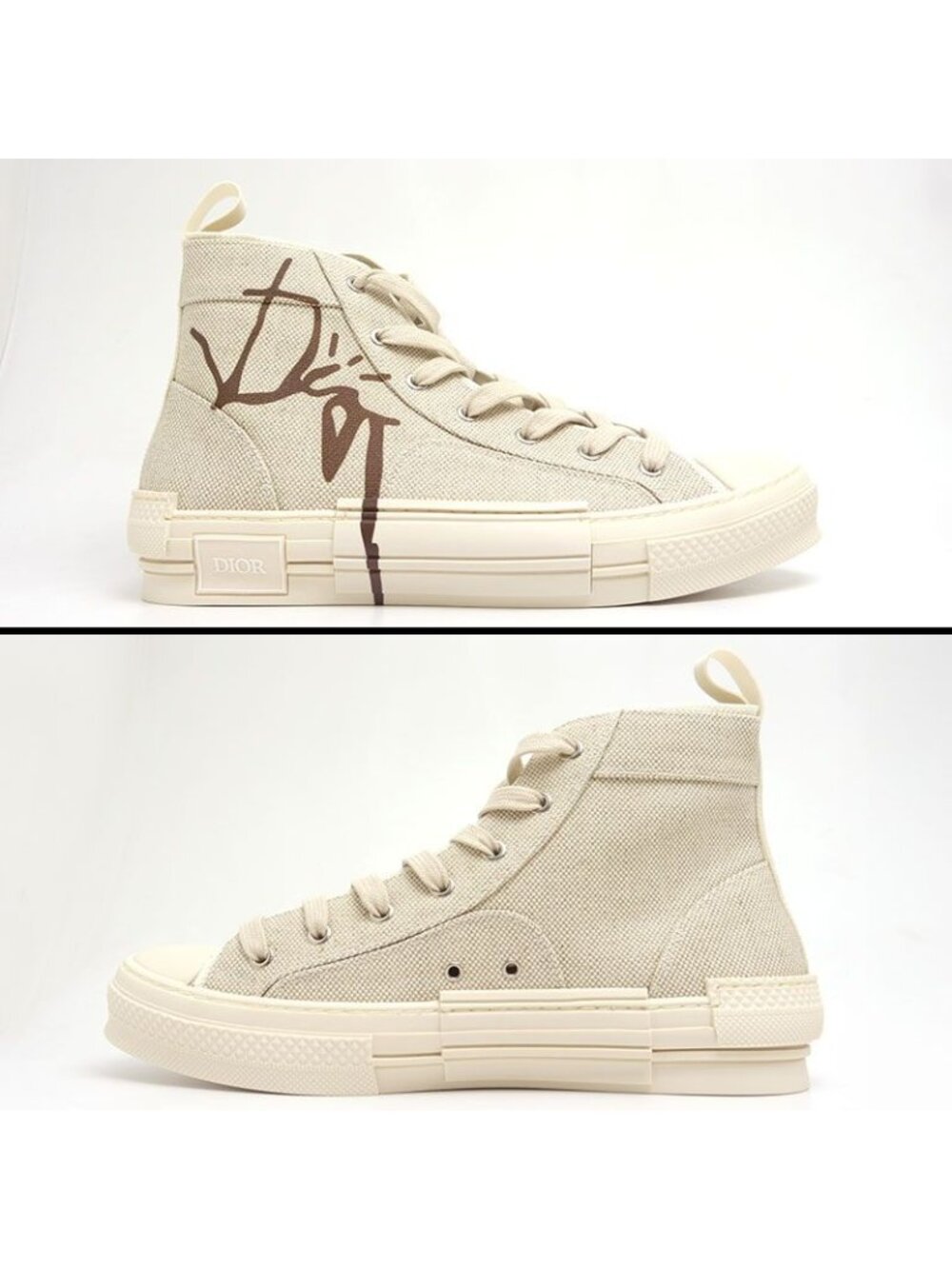 Dior Cactus Jack High Cut Sneakers 42 Travis Scott - Picture 2 of 7